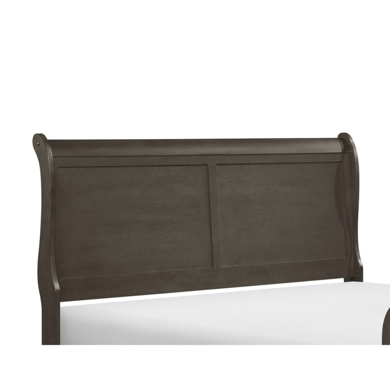 Lit-bateau Louis Philippe, Gris