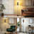  68.5" Standing Floor Lamp Football basketball soccer ball baseball sport Dimmable Metal Pole Lamp with Linen Lampshade LED Bulb Included