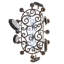63" Long Neo 15 Light Pot Rack