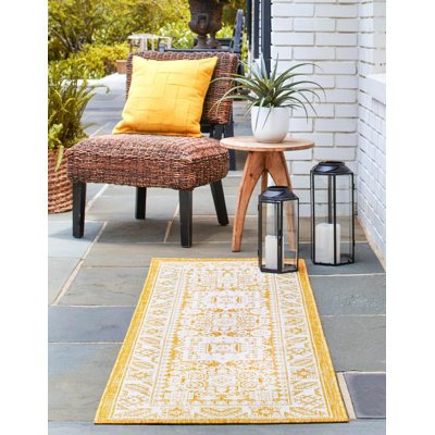 Tapis intérieur / extérieur brun Anaruth