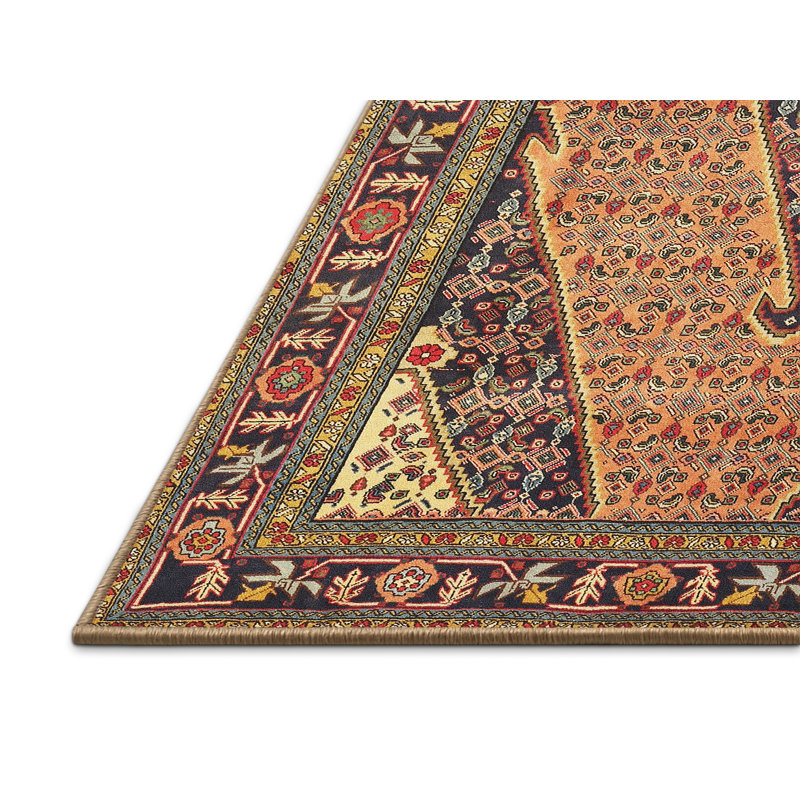 Oriental Indoor Rug, Rectangle 5' x 7'