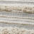 Woven Texture Stripe Bath Rug Grey 22X58"