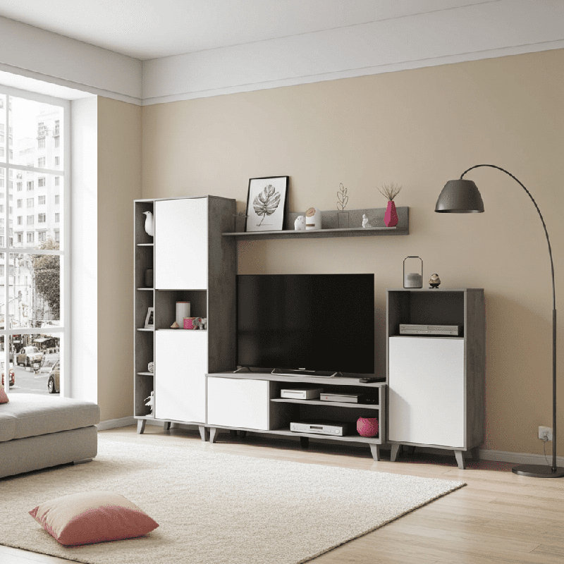 Lanare Unfinished Entertainment Centre for TVs up to 88"