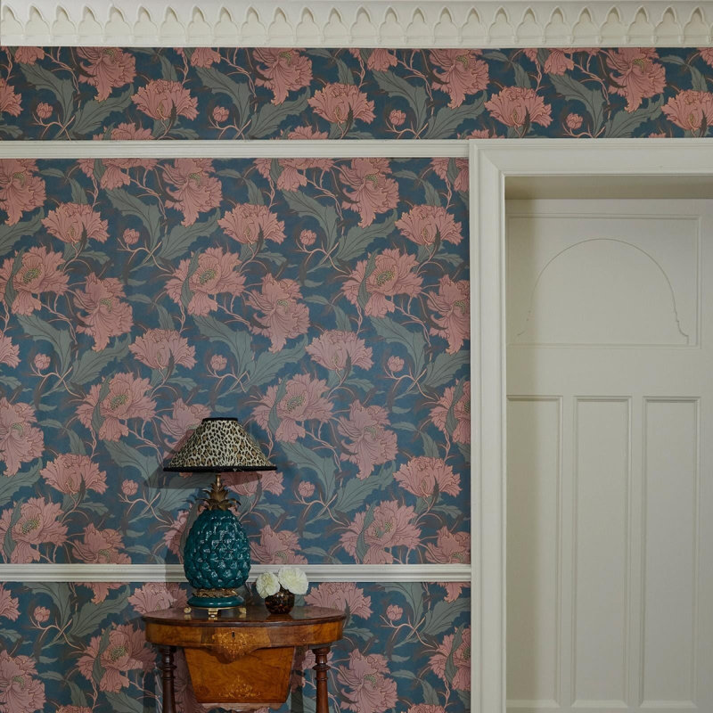 Minerva Floral Wall Mural, Apatite