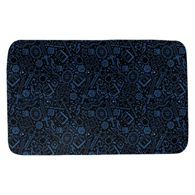 Tapis pour salle de bain rpg Leffel