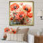 Red Serene Poppy Meadows I - Art mural coquelicot-1586859605-1586859619