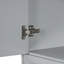 Rangement de salle de bain gris avec portes et tiroir, armoire, peint, 2 buanderie, tablette réglable, basculement pour le basculement de la maison et tiroir-2021642700