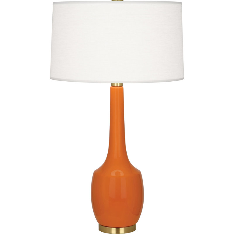 Delilah Table Lamp, Pumpkin
