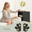 25cm W Manufactured Wood Bedside Table-1991037169