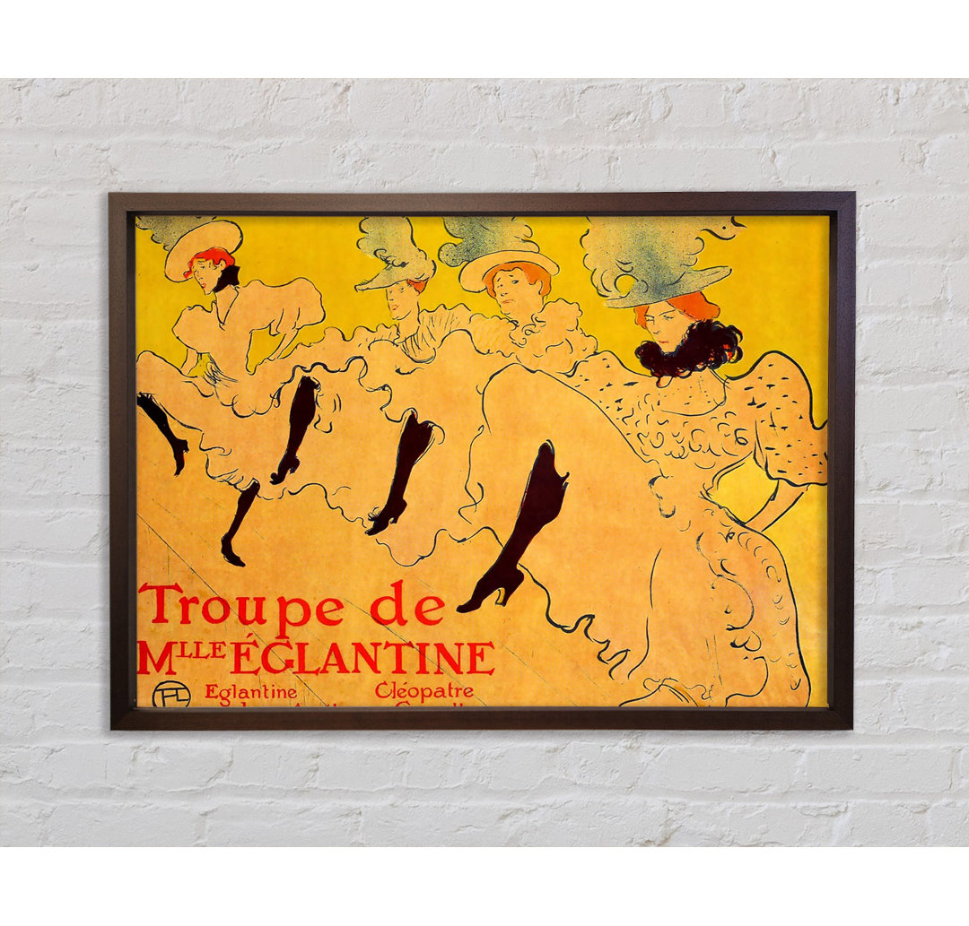 Toulouse Lautrec Mlles Eglantines 2 Gerahmter Druck