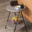 Ritzman Compact Side Table Round Top with Metal Legs-12031737