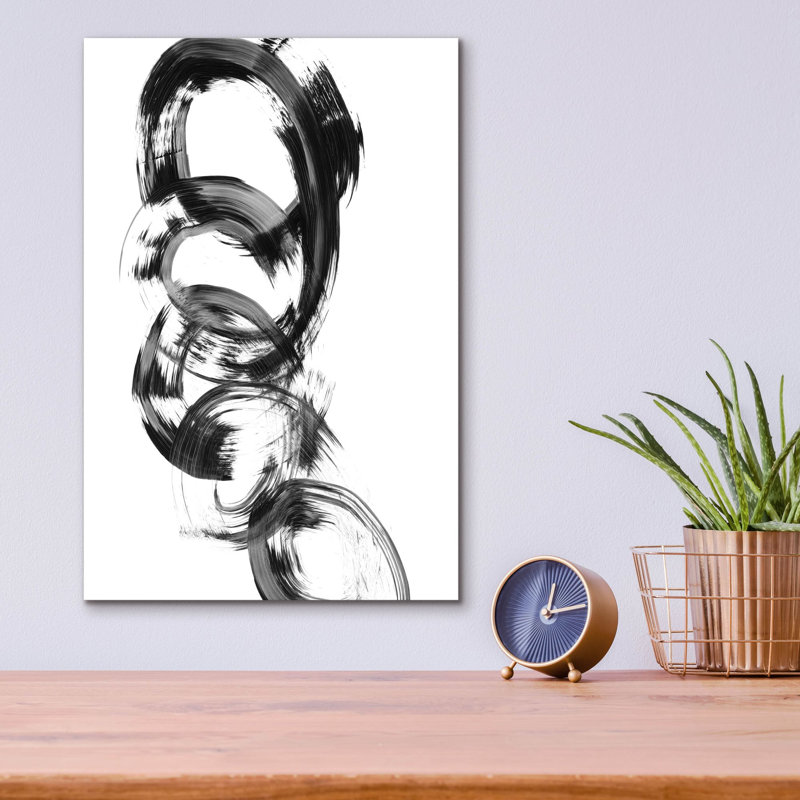 «Dynamic Spiral 2» par Ethan Harper, art mural en verre acrylique, H 16 po x l 12 po x P 0,13 po
