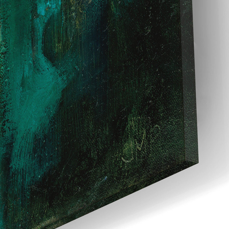 «Birches» par Julia Purinton, art mural en verre acrylique, H 12 po x l 12 po x P 0,13 po