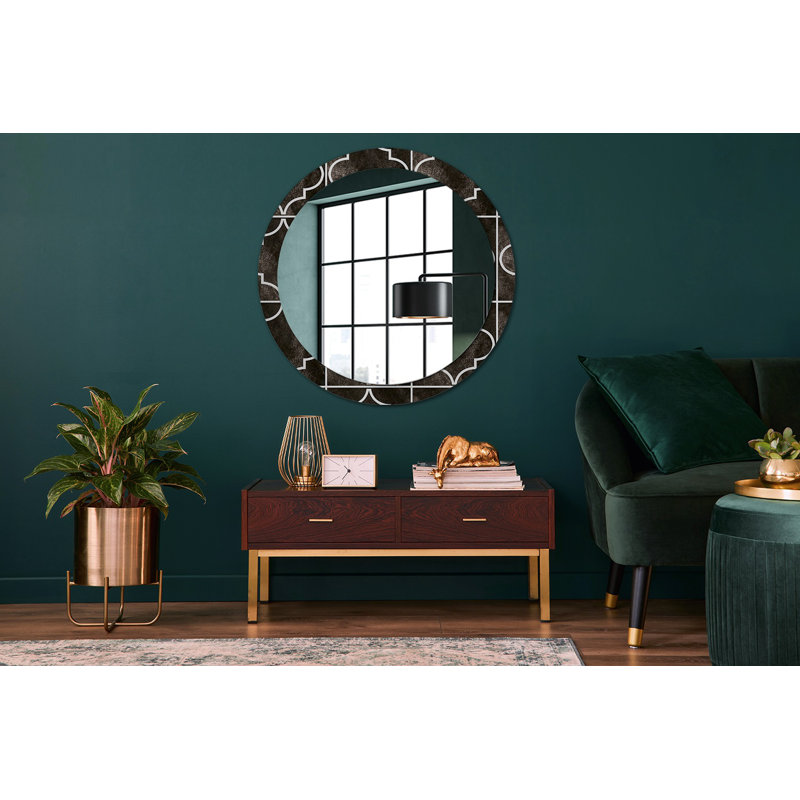 Huldar Glass Flat Wall Mirror