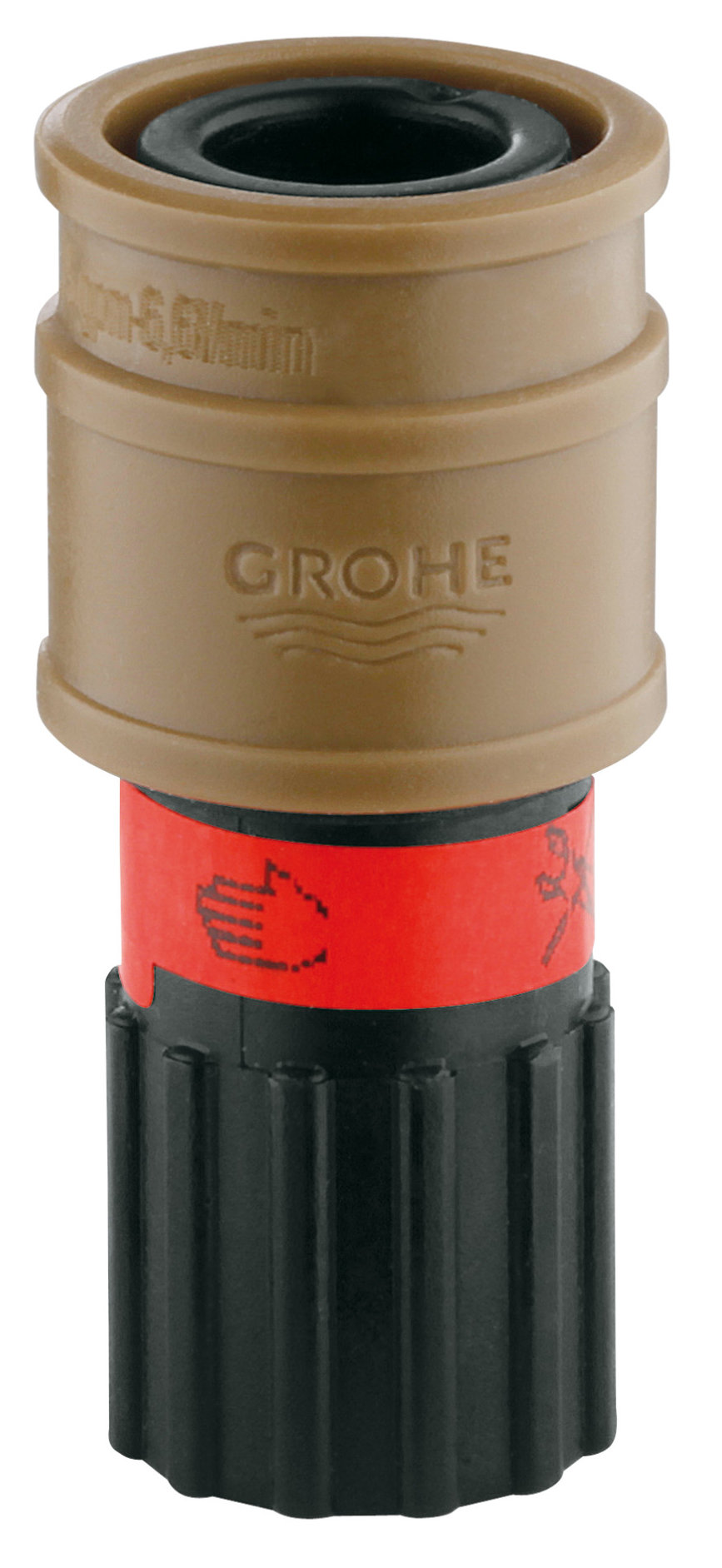 GROHE Universal Quick Connect Coupling with Flow Restriction & Reviews