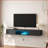 TV Furniture | Modern 63” Floating Wall Mounted TV Stand with 16-Color LEDs for 55-65 Inch TVs | Black | TV Size Ranges 60-69 inches