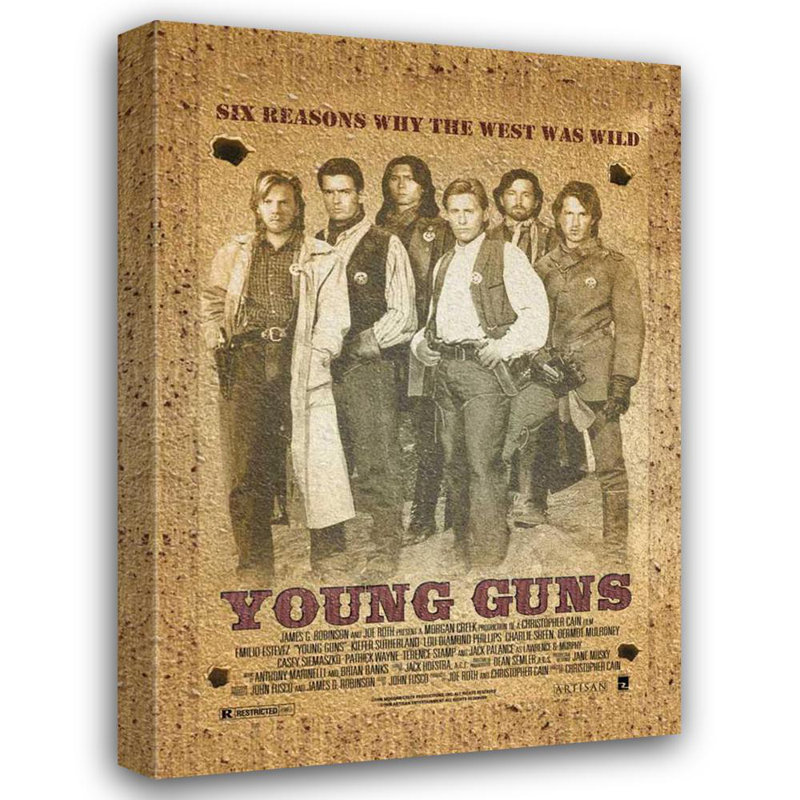 Young Guns, 24" H x 17" W