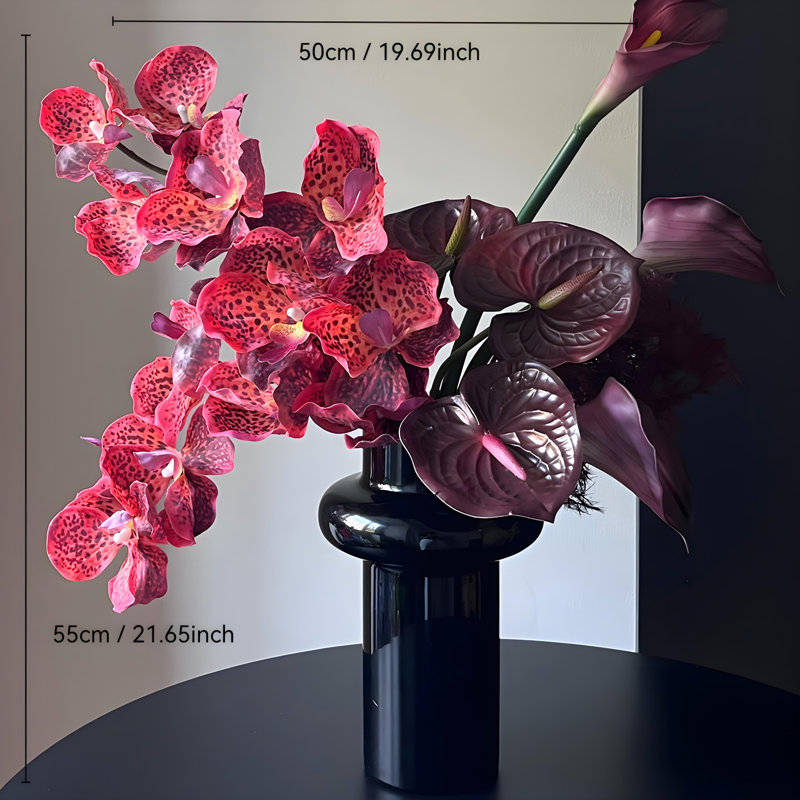 Ornements de fleurs simulées