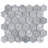 Medley 2" Hex 11-1/8 in. x 12-5/8 in. Porcelain Mosaic Floor and Wall Tile-51020432