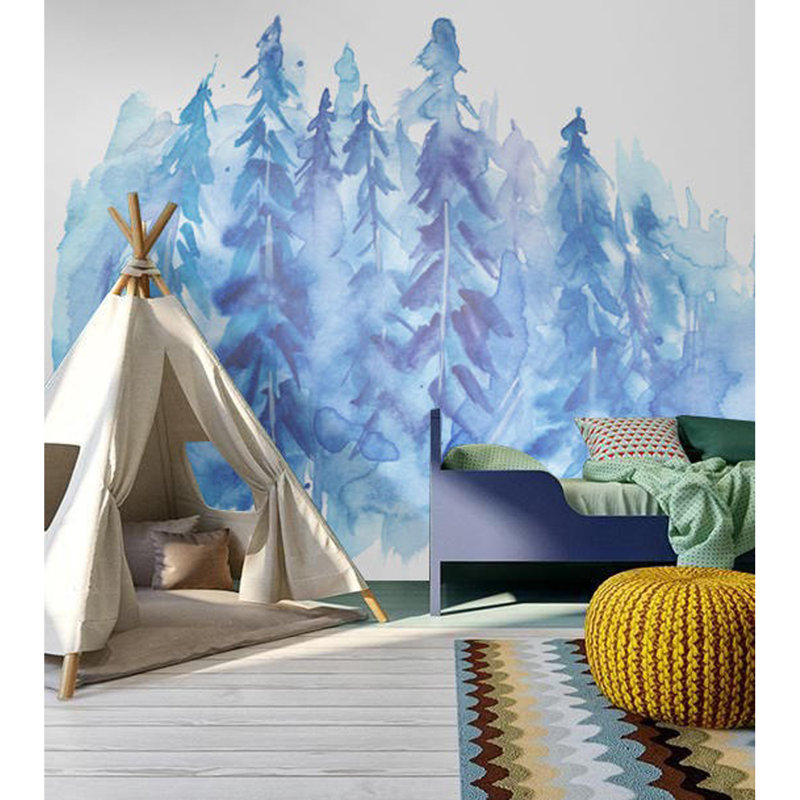 Brier Matte Peel and Stick Mural, 152 x 104cm