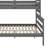 Twin XL Over Queen Bunk Bed With Ladder-120034838
