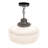 Moshier 1 - Light Pewter Single Pendant