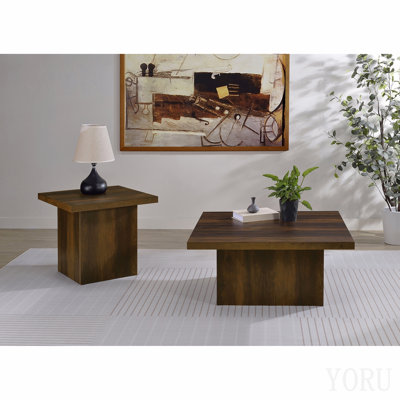 Dark Pine End Table