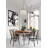 Dakota Acacia Round Solid Wood Dining Table