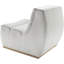 Chaise longue rembourrée Fusaye
