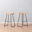 Gallitzin Solid Wood Kitchen Counter Bar Stool-1039633644-1039633634