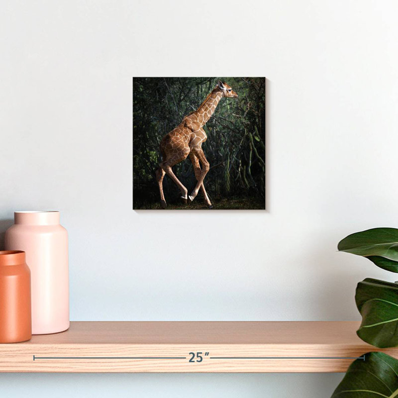 Crowle Giraffe's First Walk, 10" H x 10" W