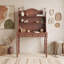 Bureau en bois avec huche, tiroirs de rangement et gestion des câbles-29771884