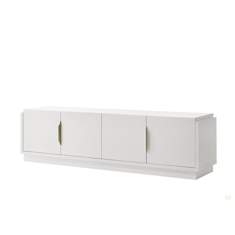 Palmer 70"W  4-Door TV Stand, Durable & Space-Saving Design, Elegant Decor For Living Room & Bedroom