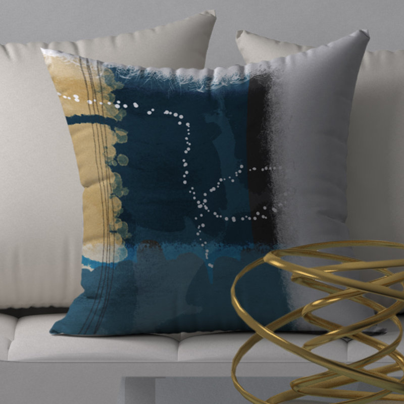 Housse de coussin carrée Treasure palais, 24 po x 24 po