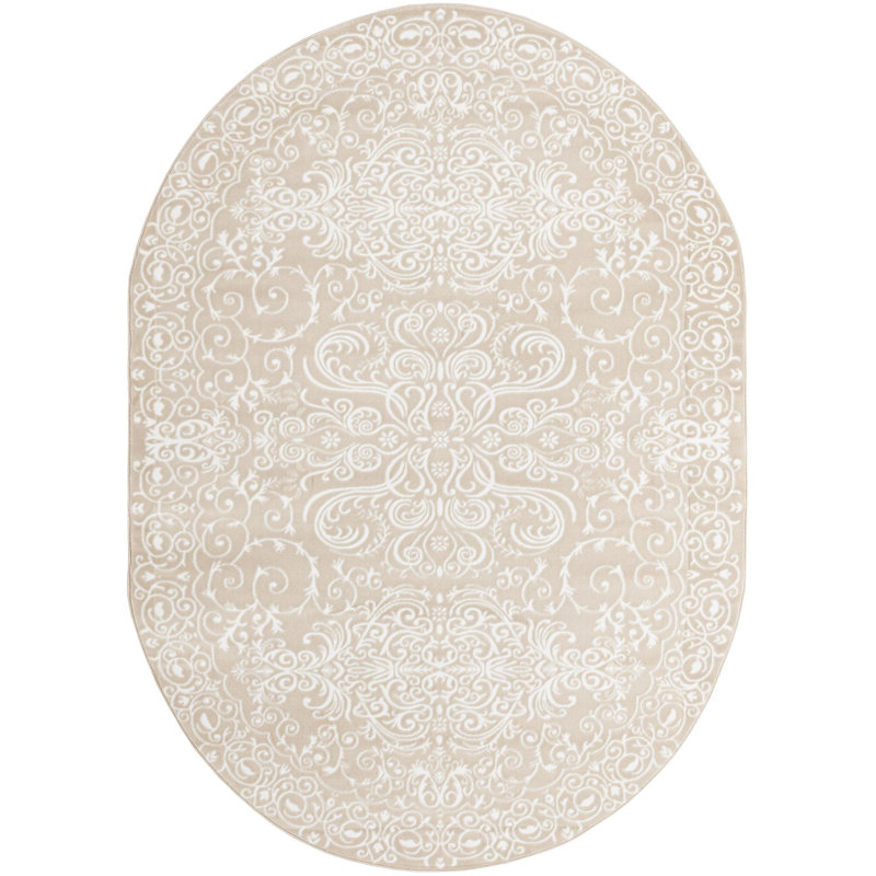 Anah Oriental Indoor Rug, Oval 7'1" x 10'
