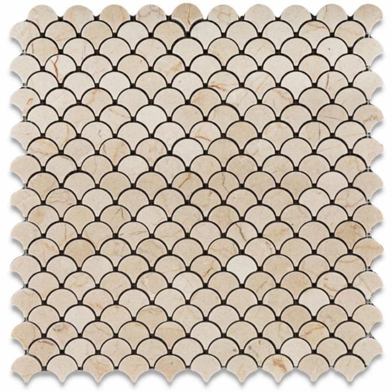 Carrelage mosaïque en marbre
