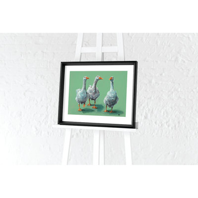 Gossip Girls by Louise Brown - Single Picture Frame Print
