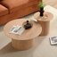 Petite table d'appoint ronde 17,71 pouces