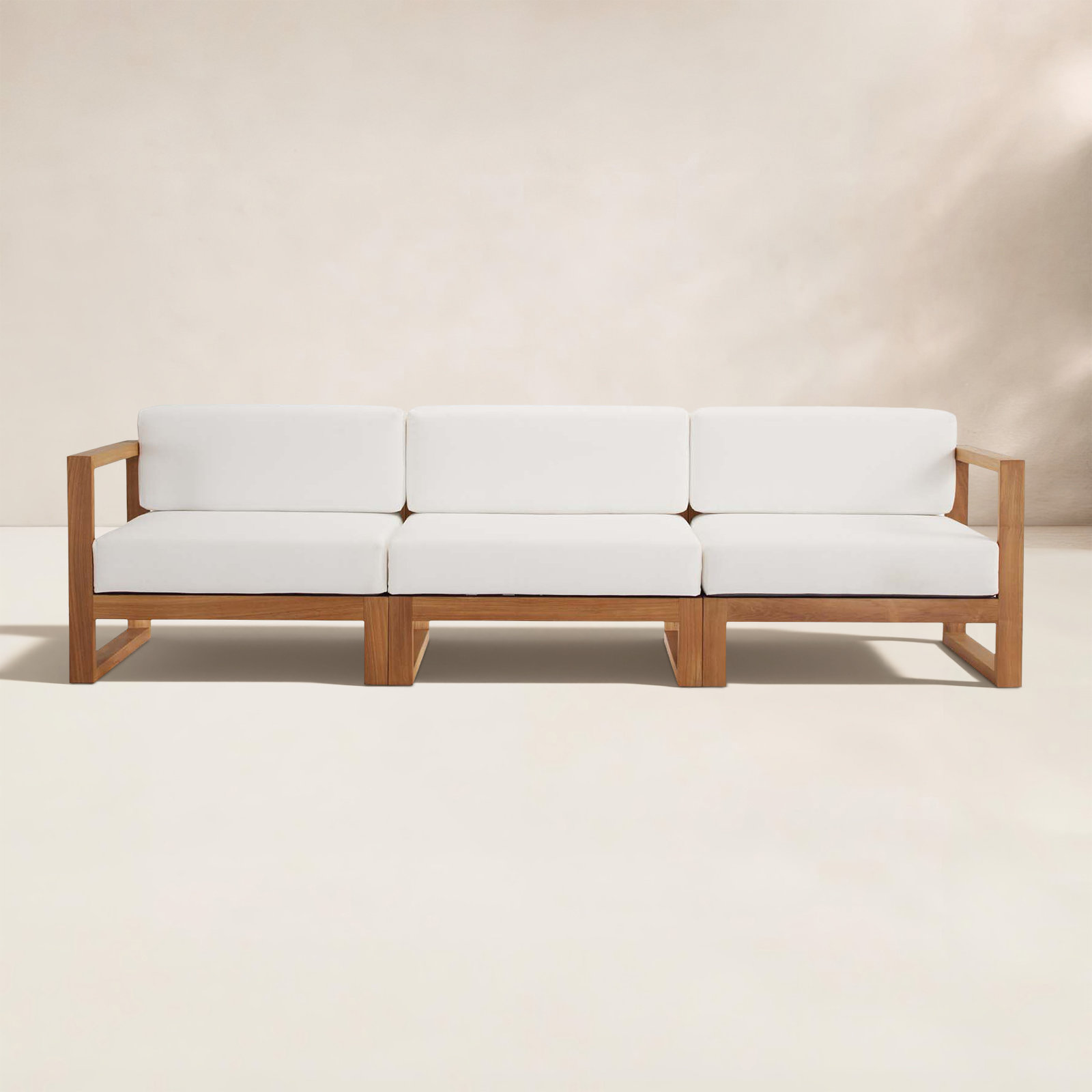 Upland 103" Teak Patio Sofa