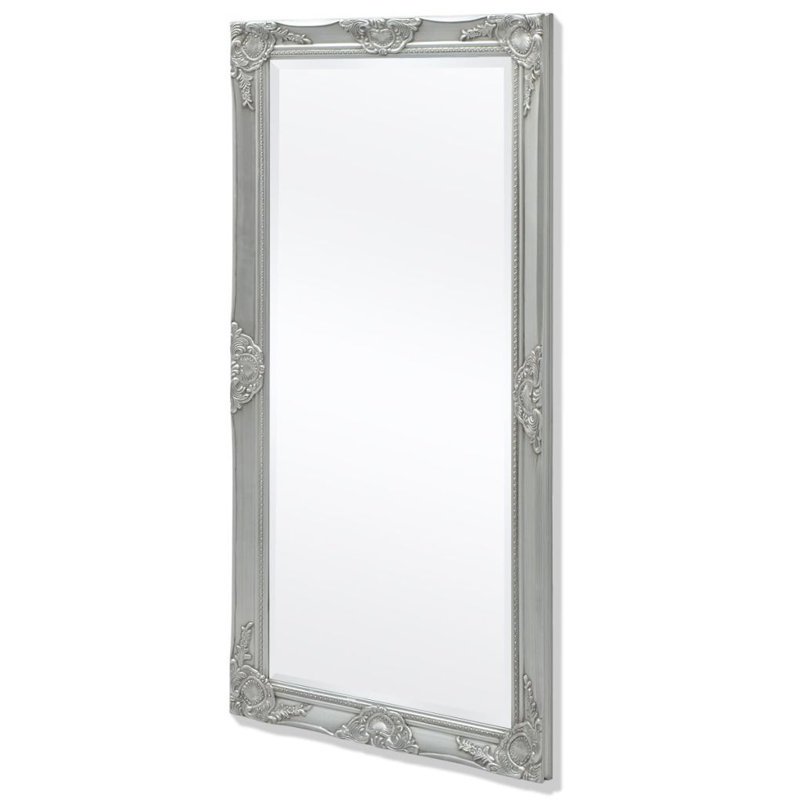 Blanche Full Length Mirror, 100cm H x 50cm W, Silver