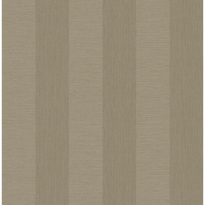 Rouleau de papier peint rayé L 33 pi x l 20,5 po Alchemy, Beige