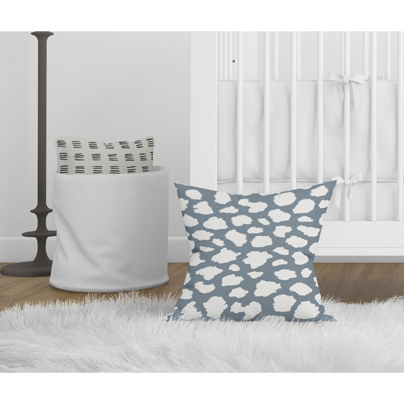 Coussin Animal Spot, Bleu, H 20 po x l 20 po