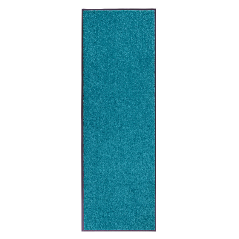 Wash & Clean Doormat, 60cm W x 180cm L, Petrol
