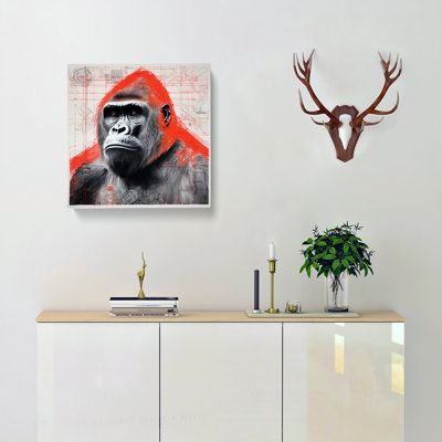 Gorilla Constructivism No.1 - Wrapped Canvas