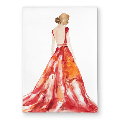 Red Prom Dress – Romantic Beige Outdoor Area Rug for Home Decor