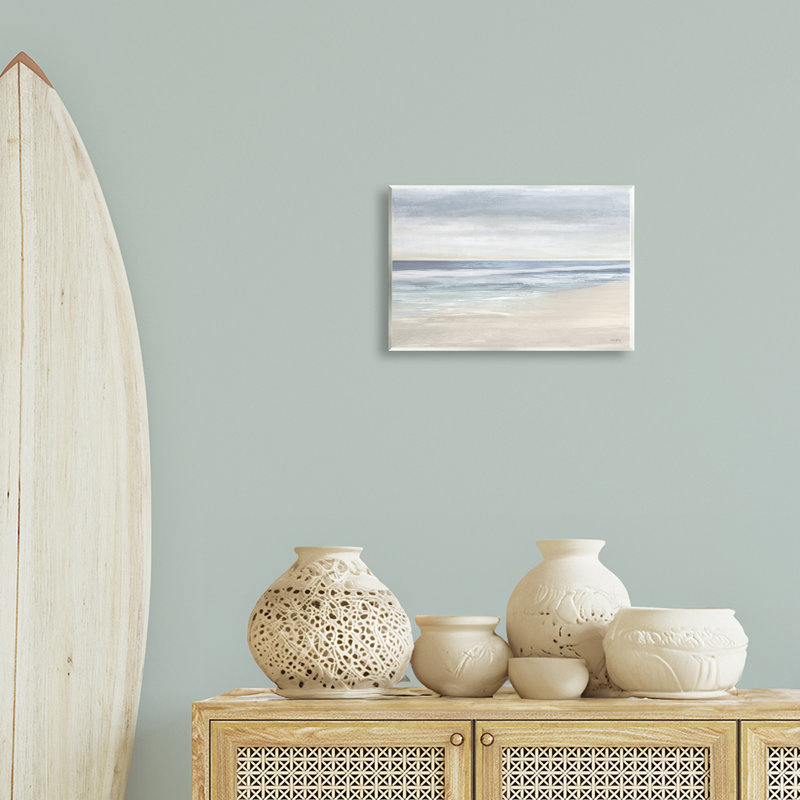  Art mural subtil sur une plage subtile par Amber Sterling, H 10 po x l 15 po