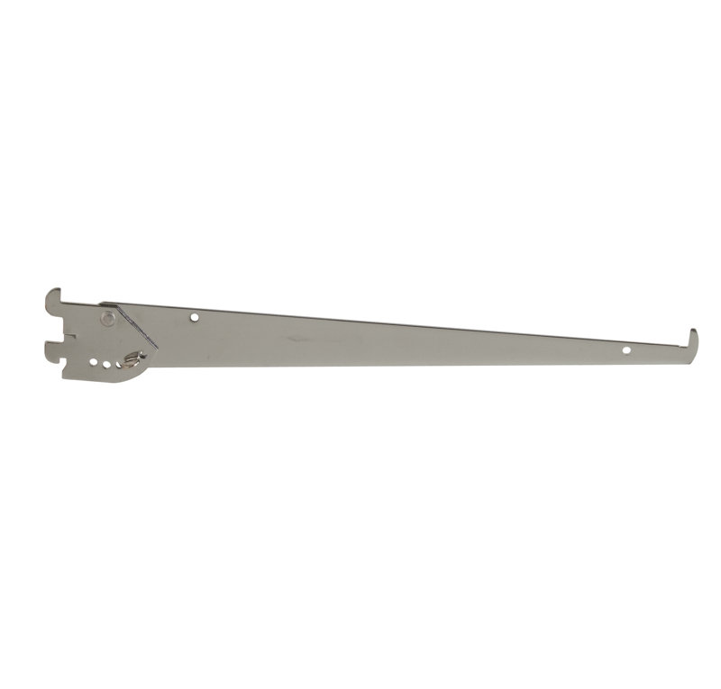 14" Adjustable Tap-in Style Shelf Bracket