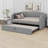 Upholstered Daybed With Pop Up Trundle-1794799533