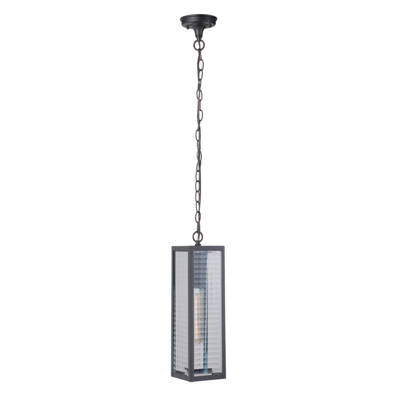Patternson Outdoor Hanging Lantern, Midnight