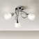 3-Light 36cm Semi Flush Mount